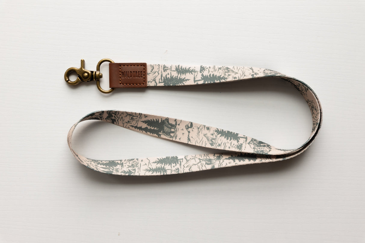 Woodland Landscape Neck Lanyard