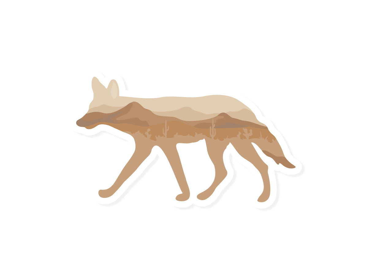 Coyote Sticker