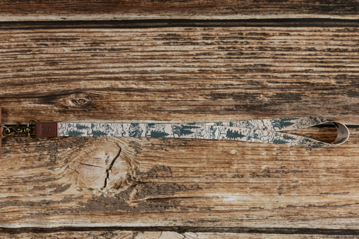 Woodland Landscape Neck Lanyard
