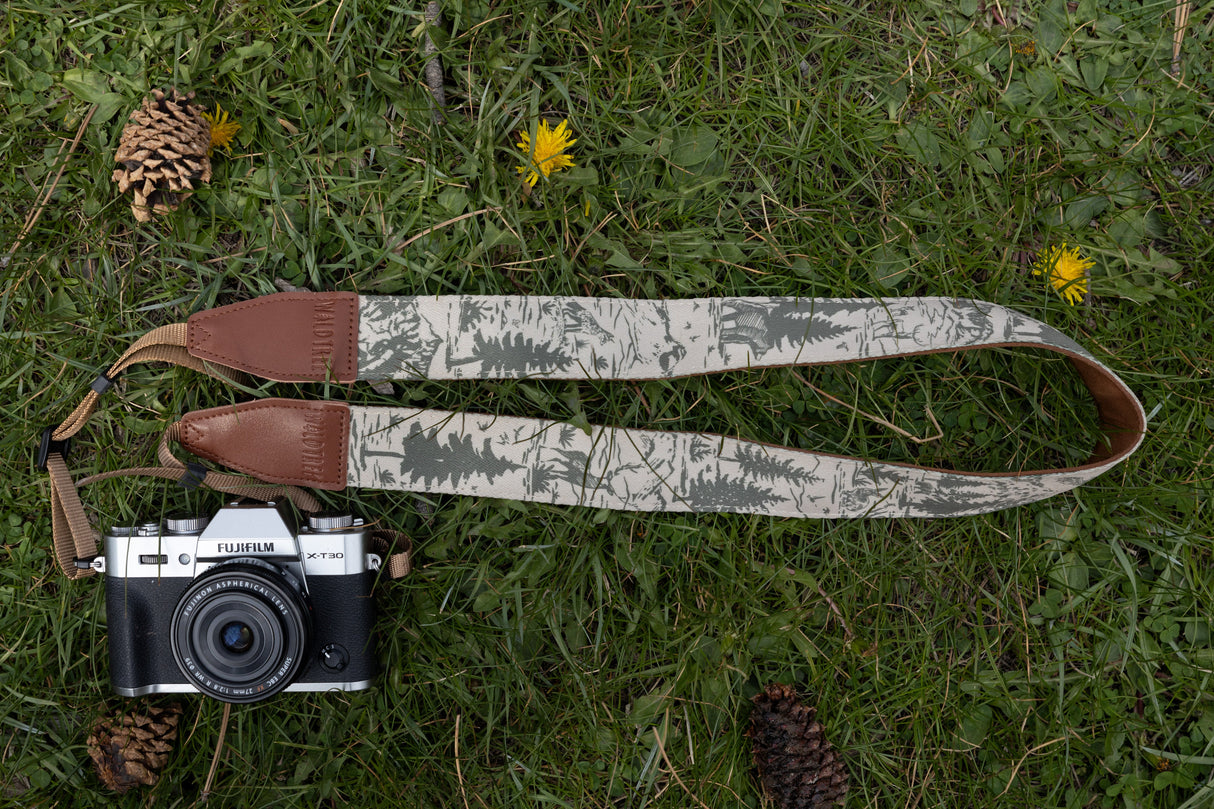 Woodland Landscape Camera Strap