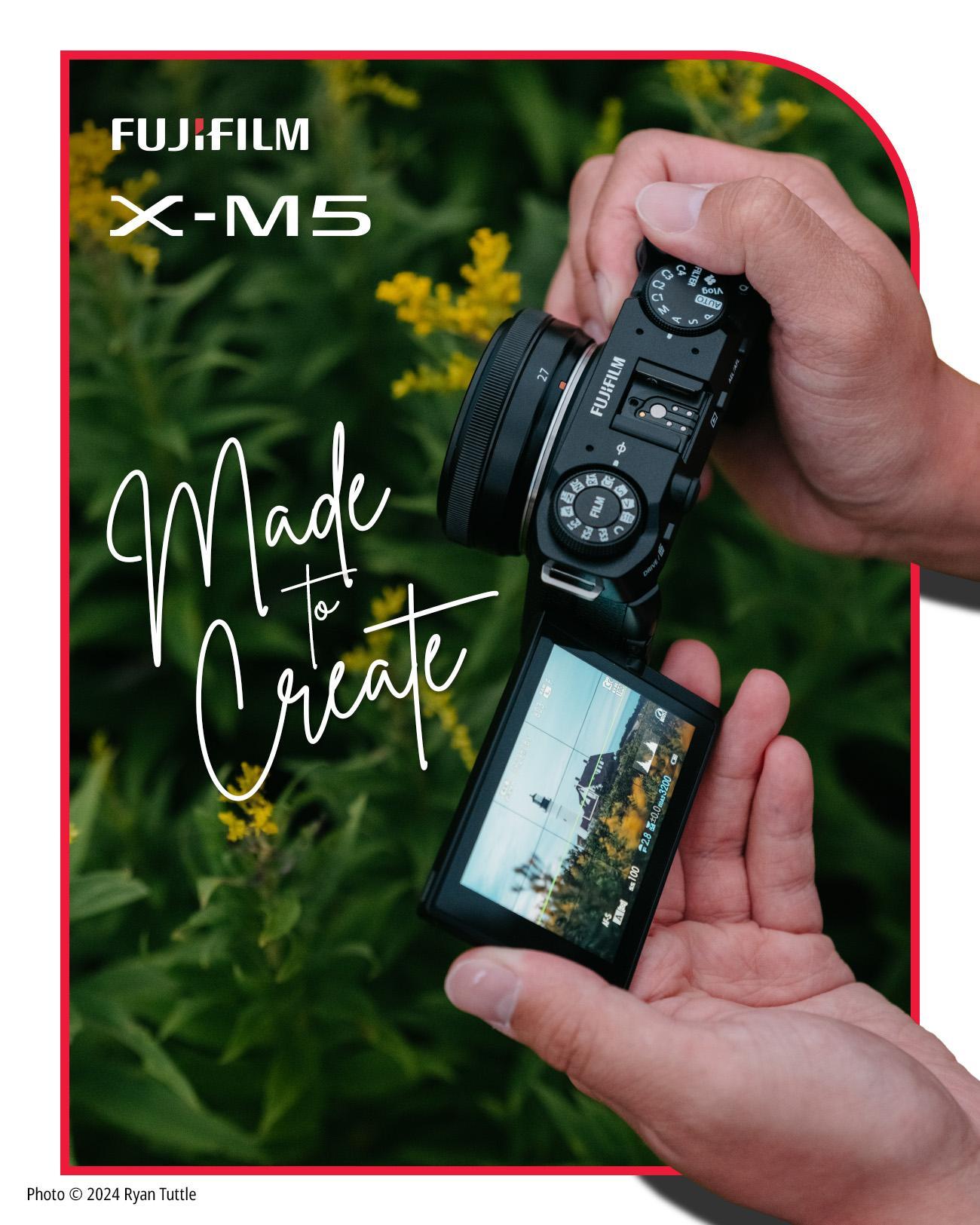 Just In: The All-New FUJIFILM X-M5 – Available Now at Impulse