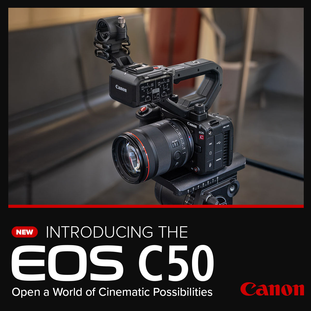 Canon EOS C50: Compact Powerhouse With a 7K Full-Frame Sensor