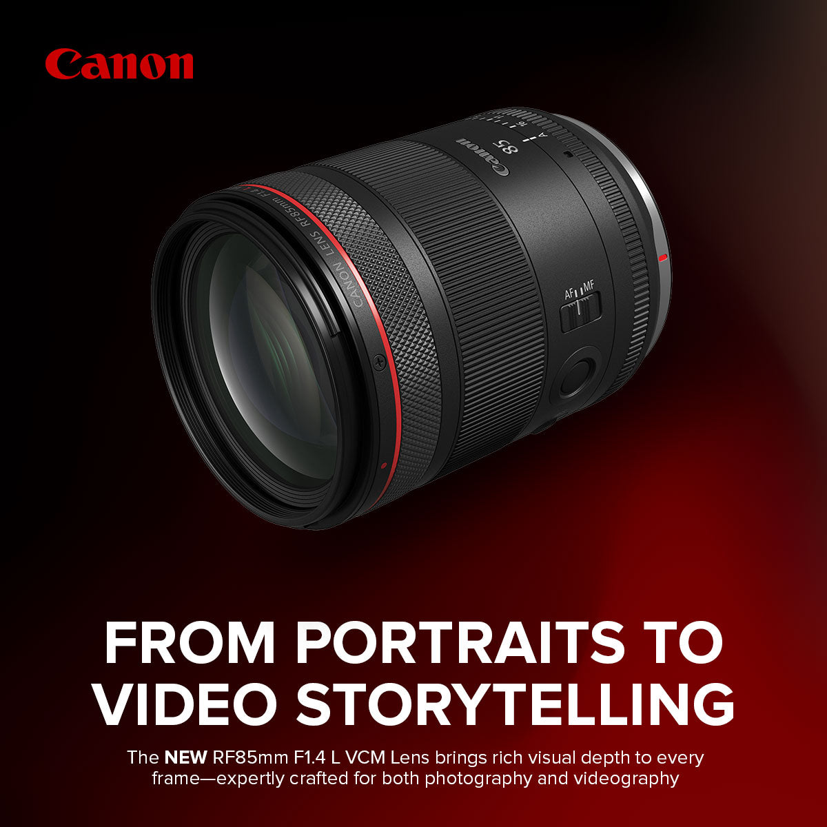 The NEW Canon RF 85mm F1.4 L VCM