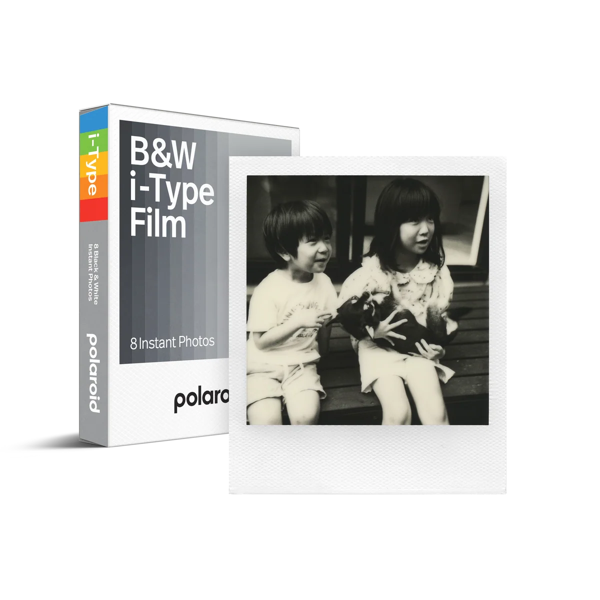 Polaroid black and white i-Type instant film, 8 exposures