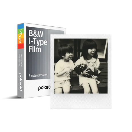 Polaroid black and white i-Type instant film, 8 exposures