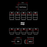 SIRUI Night Walker T1.2 S35 Frame Cine Lens Series