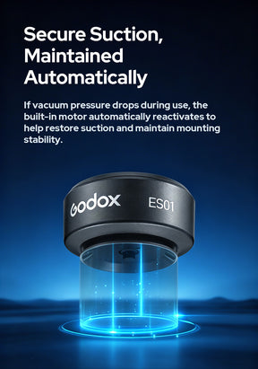 Godox ES01 Motorized Suction Cup Mount — unit
