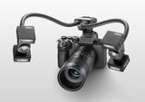 Godox MA2 Flexible Macro Twin Light — on camera