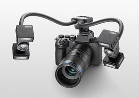 Godox MA2 Flexible Macro Twin Light — on camera