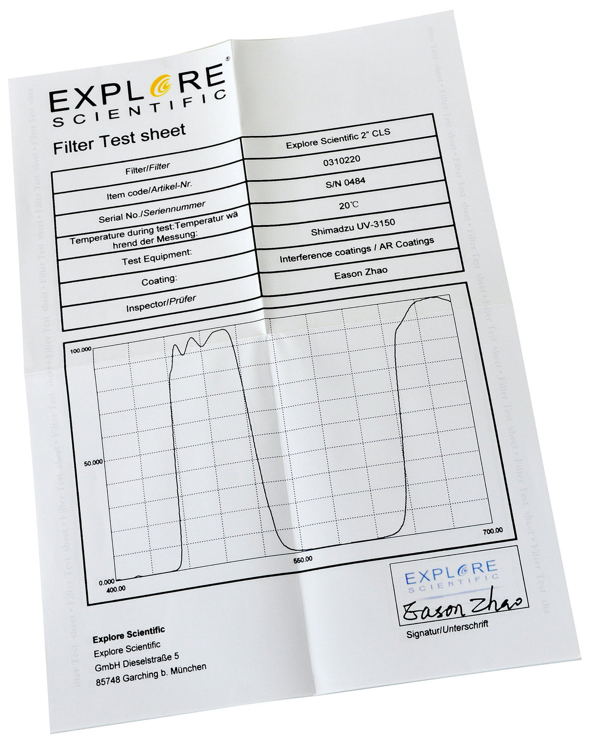 Nebula Filter CLS 2.0-inch