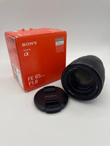 Used Sony FE 85mm f/1.8 Lens