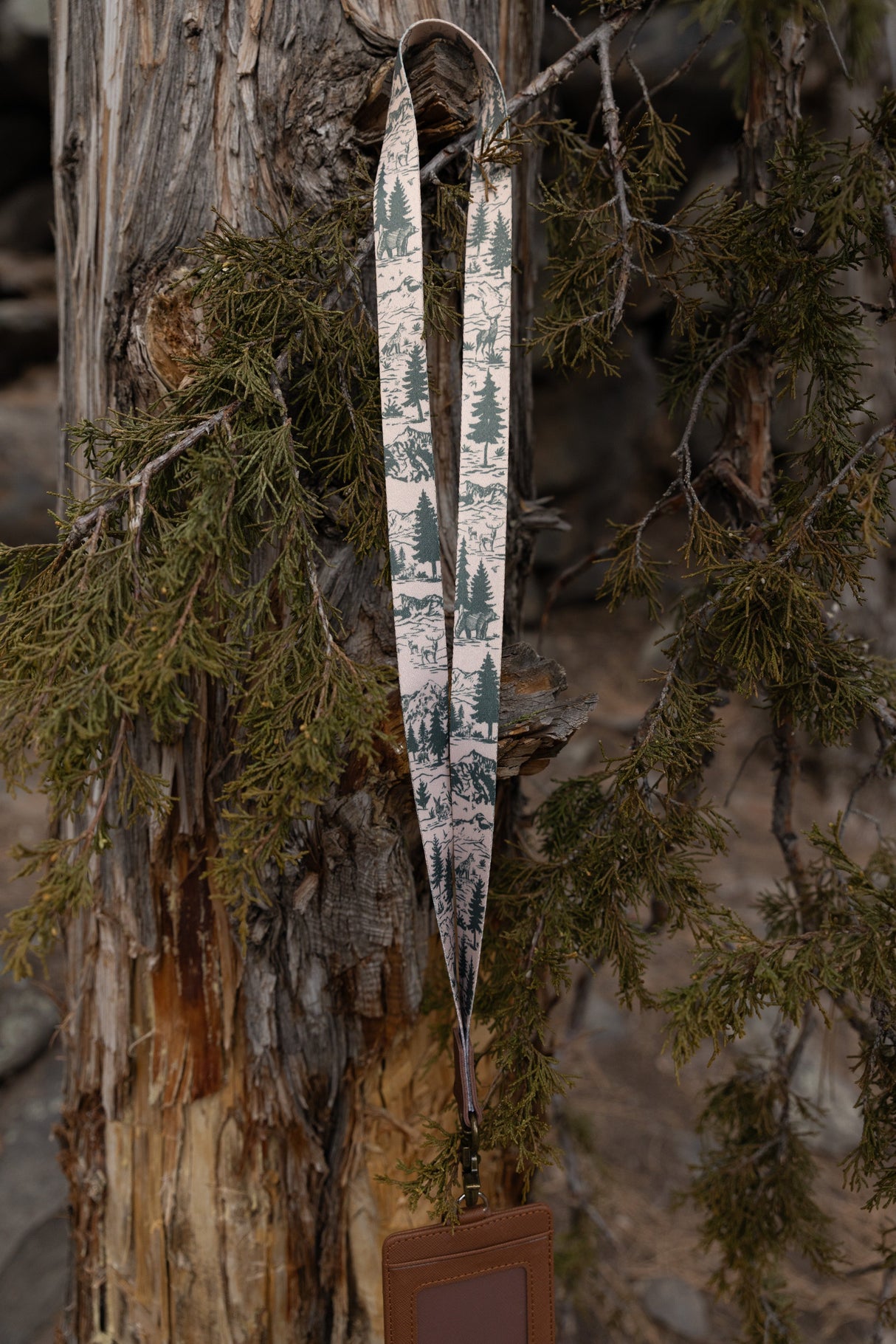 Woodland Landscape Neck Lanyard