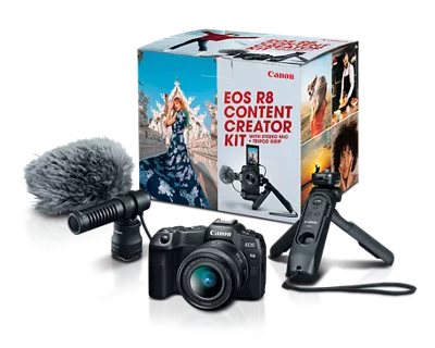 Canon EOS R8 Content Creator Kit - Image 1
