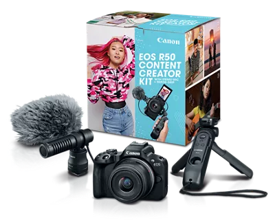 Canon EOS R50 Content Creator Kit - Image 1