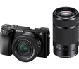 Sony Alpha 6100 APS-C Mirrorless Interchangeable-Lens Camera + 16-50mm + 55-210mm Lenses - Image 1