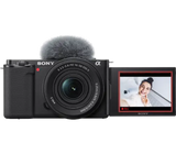 Sony The ZV-E10 with new kit lens, E PZ 16-50mm F3.5-5.6 OSS II - Compact APS-C standard power zoom lens with Optical SteadyShot (SELP16502) - Image 1