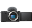 Sony Alpha ZV-E10 (ILCZVE10-B) APS-C Interchangeable Lens Vlog Camera with 24MP and 4K/30p - Image 1