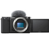 Sony Alpha ZV-E10 (ILCZVE10-B) APS-C Interchangeable Lens Vlog Camera with 24MP and 4K/30p - Image 1