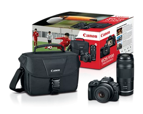 Canon EOS R100 Double Zoom Lens Kit - Image 1