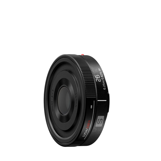Panasonic LUMIX S Series 26mm F8 L-Mount Lens - Image 1