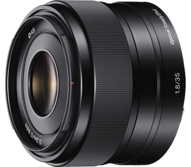 Sony E 35mm F1.8 OSS APS-C Standard Prime Lens with Optical SteadyShot - Image 1