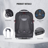 NEEWER 19.7"x13"x9.84" 2-in-1 Trolley Backpack