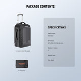 NEEWER 22"x14"x10” 2-in-1 Trolley Backpack