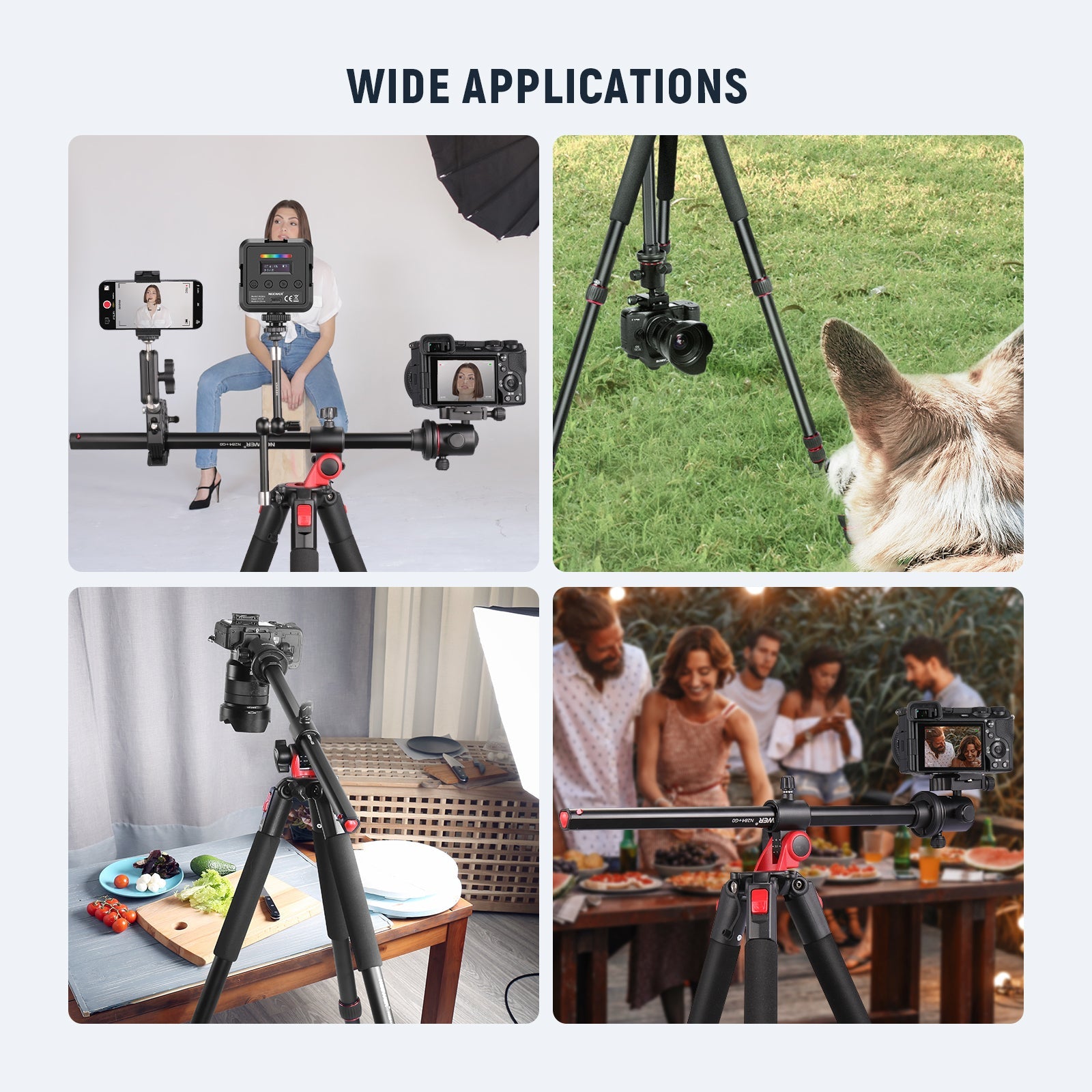 NEEWER N284L+G0 Camera Tripod Monopod – IMPULSE