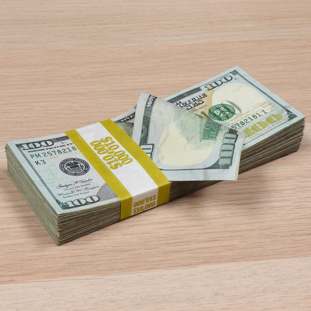 $20,000 RealAged Full Print New Series Stack & Band Pack