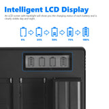 NEEWER 4-Pack NP-F970 Battery Set for Sony