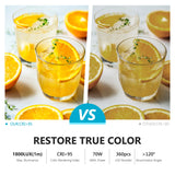 NEEWER NL-360ARC 18" 70W Ultra Thin Bi-Color Round LED Light