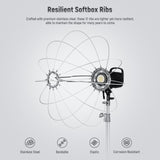 NEEWER NS65L Lantern Softbox One Step Quick Release