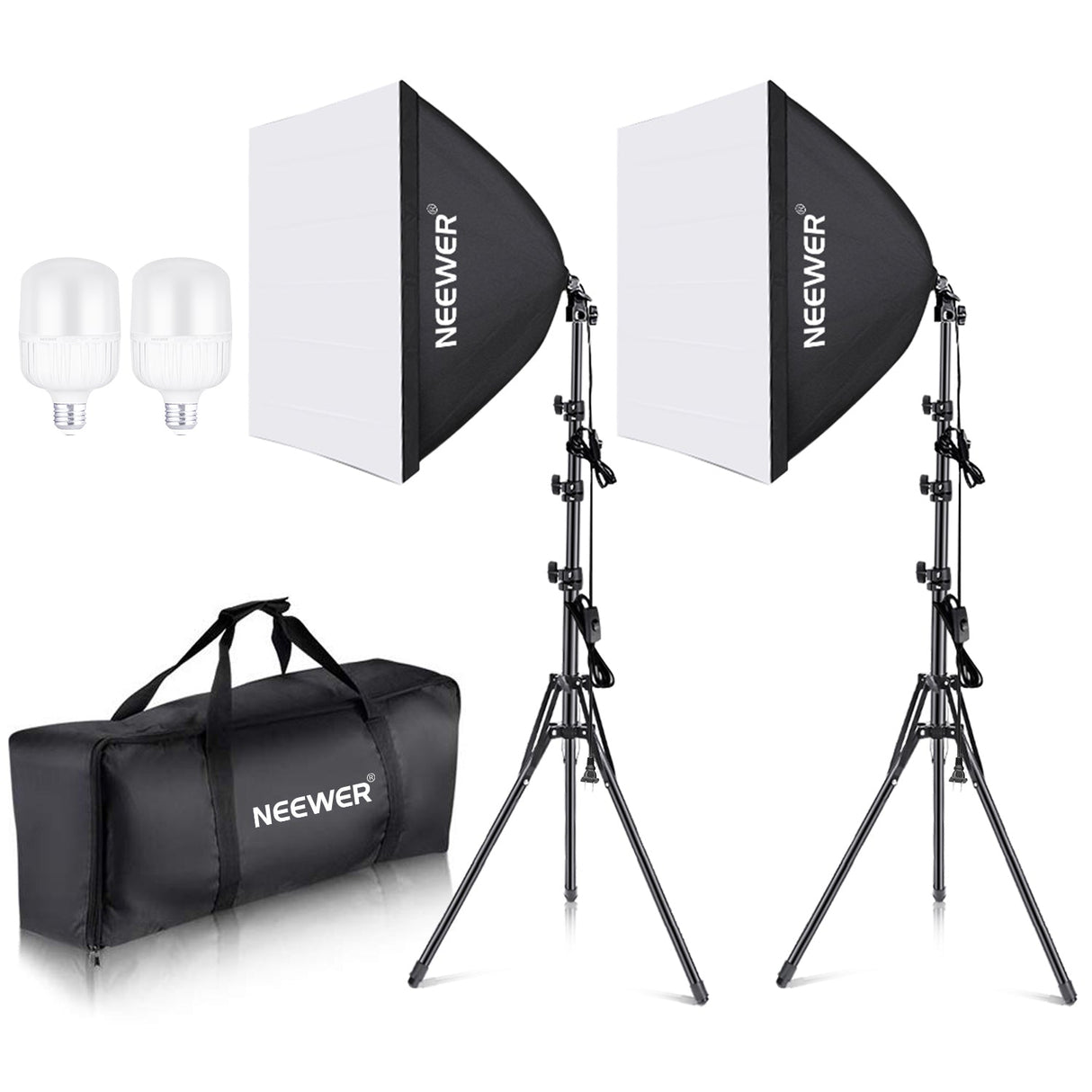 NEEWER 24x24"/60x60CM 700W Photography Softbox Kit