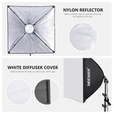 NEEWER 24x24"/60x60CM 700W Photography Softbox Kit