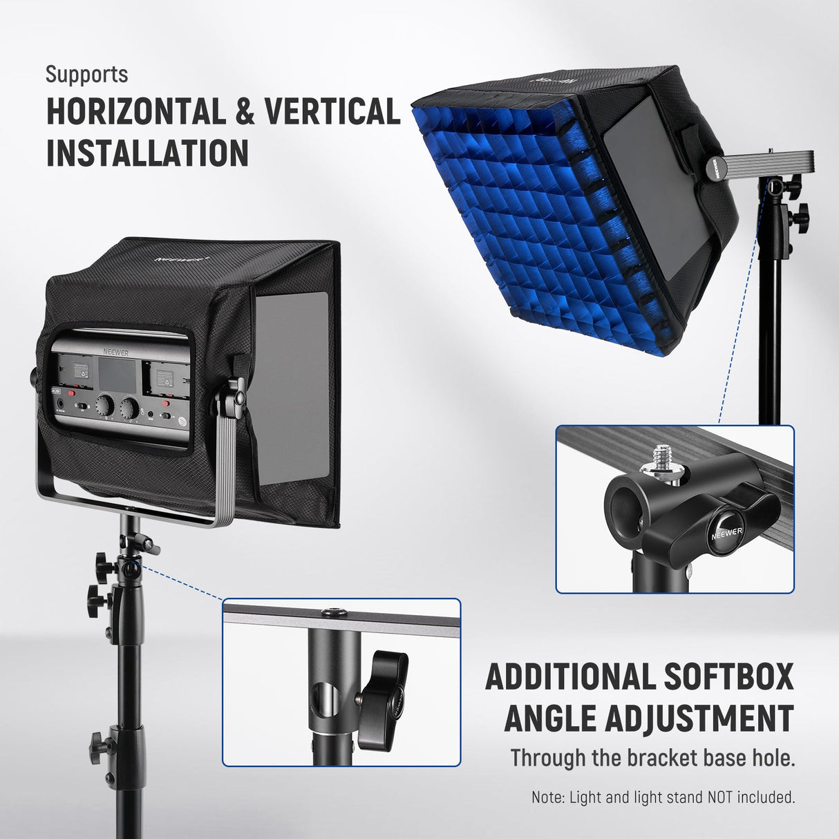 NEEWER NS5S Upgraded Softbox Diffuser For RGB1200