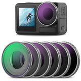 NEEWER 6 Pack ND Filter Set For DJI Osmo Action 4