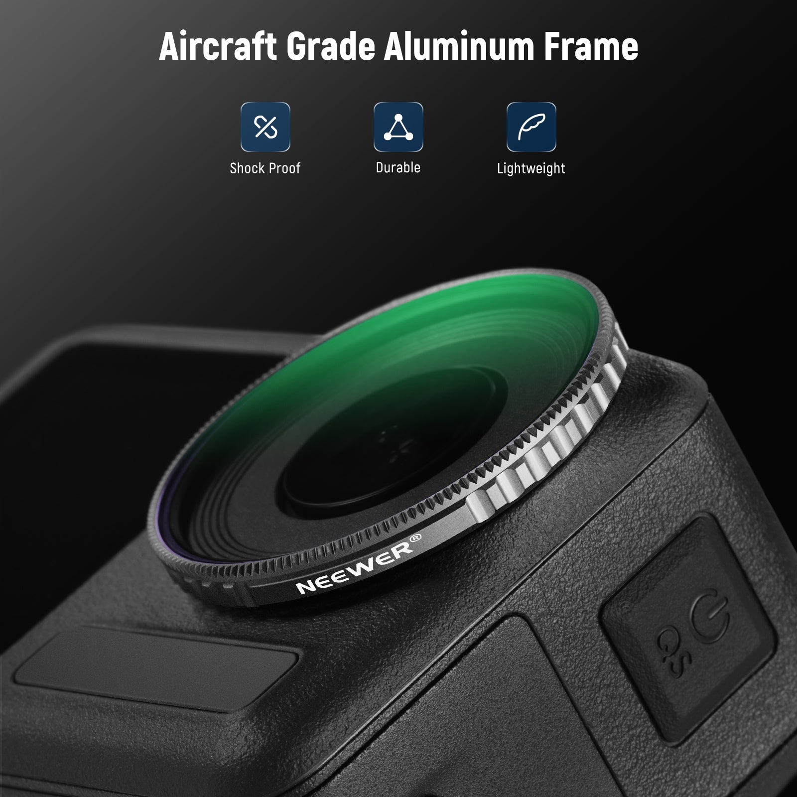 NEEWER 6 Pack ND Filter Set For DJI Osmo Action 4 – IMPULSE