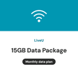 LiveU 15GB data package per month