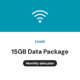 LiveU 15GB data package per month