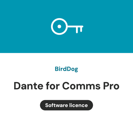 BirdDog Dante for Comms Pro