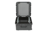 SKB iSeries Case with Removable 10U Shallow Rack Cage, TSA Locks, Wheels