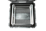 SKB iSeries Case with Removable 10U Shallow Rack Cage, TSA Locks, Wheels