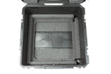 SKB iSeries Case with Removable 10U Shallow Rack Cage, TSA Locks, Wheels
