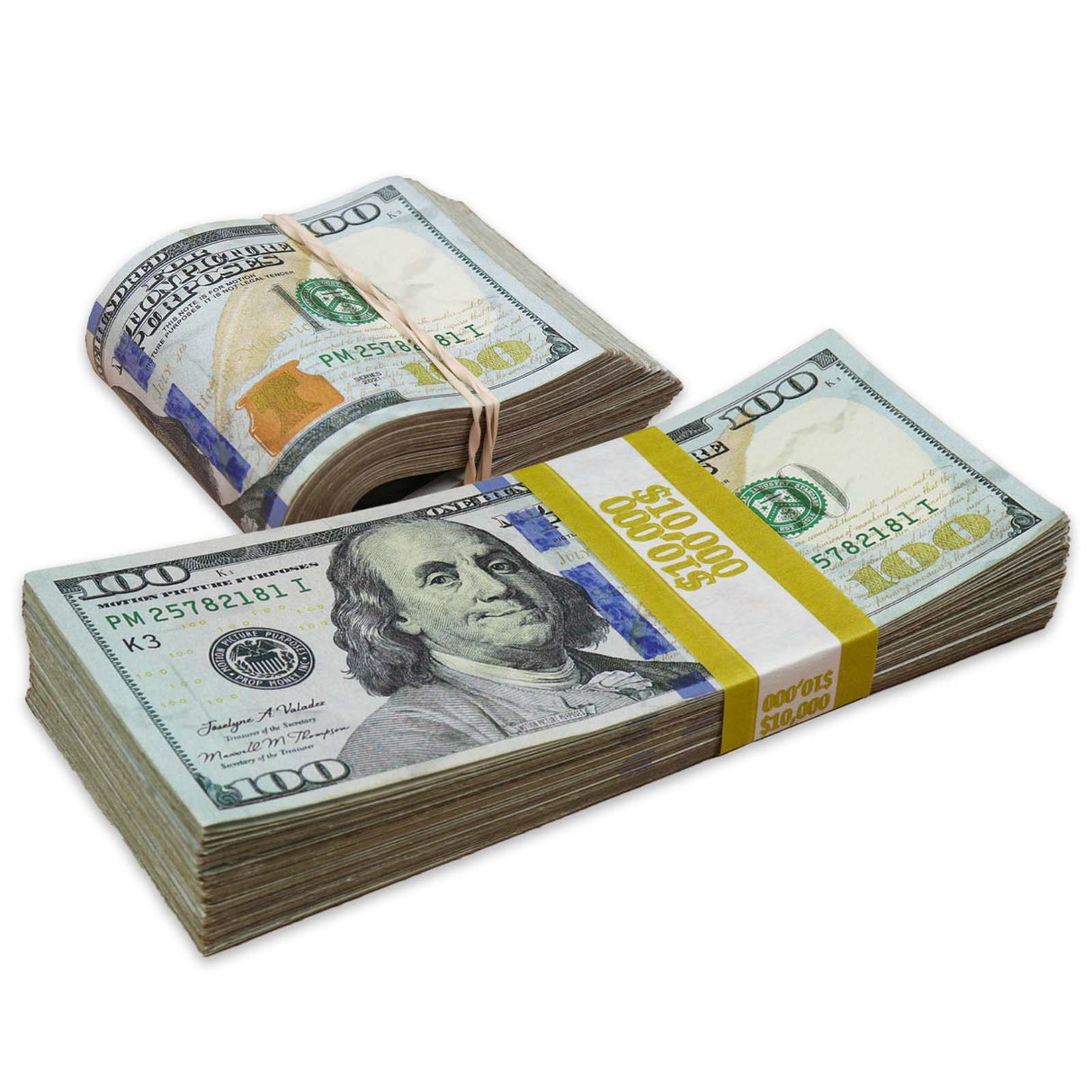 $20,000 RealAged Full Print New Series Stack & Band Pack