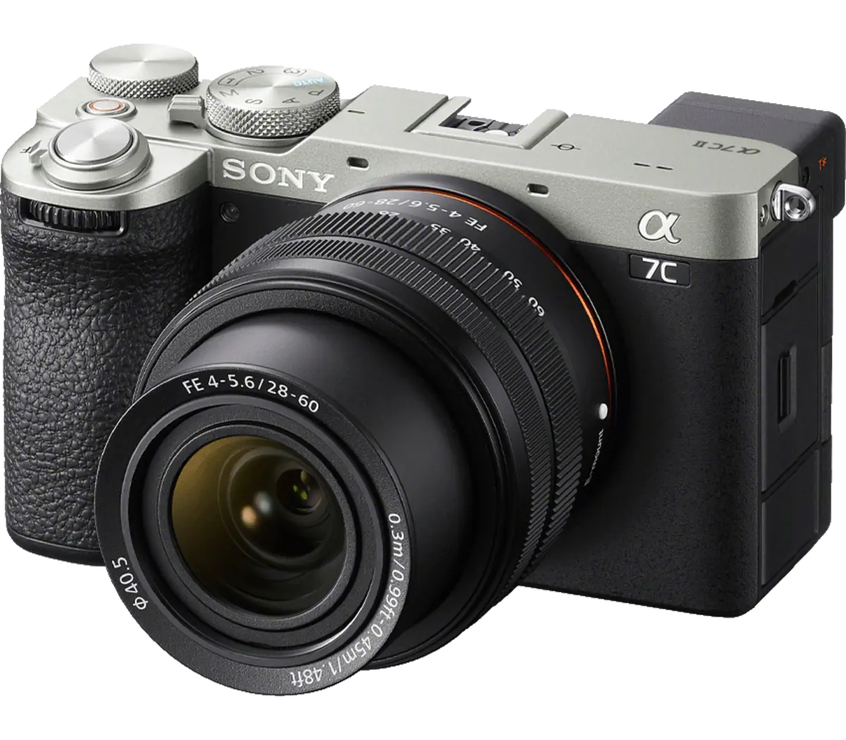 Sony Alpha 7C II Mirrorless Camera with FE 28-60mm f/4-5.6 Lens Kit (Silver) - Image 2