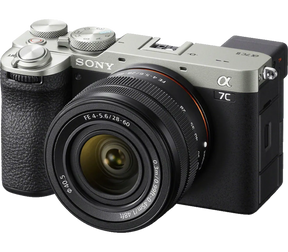 Sony Alpha 7C II Mirrorless Camera with FE 28-60mm f/4-5.6 Lens Kit (Silver) - Image 1