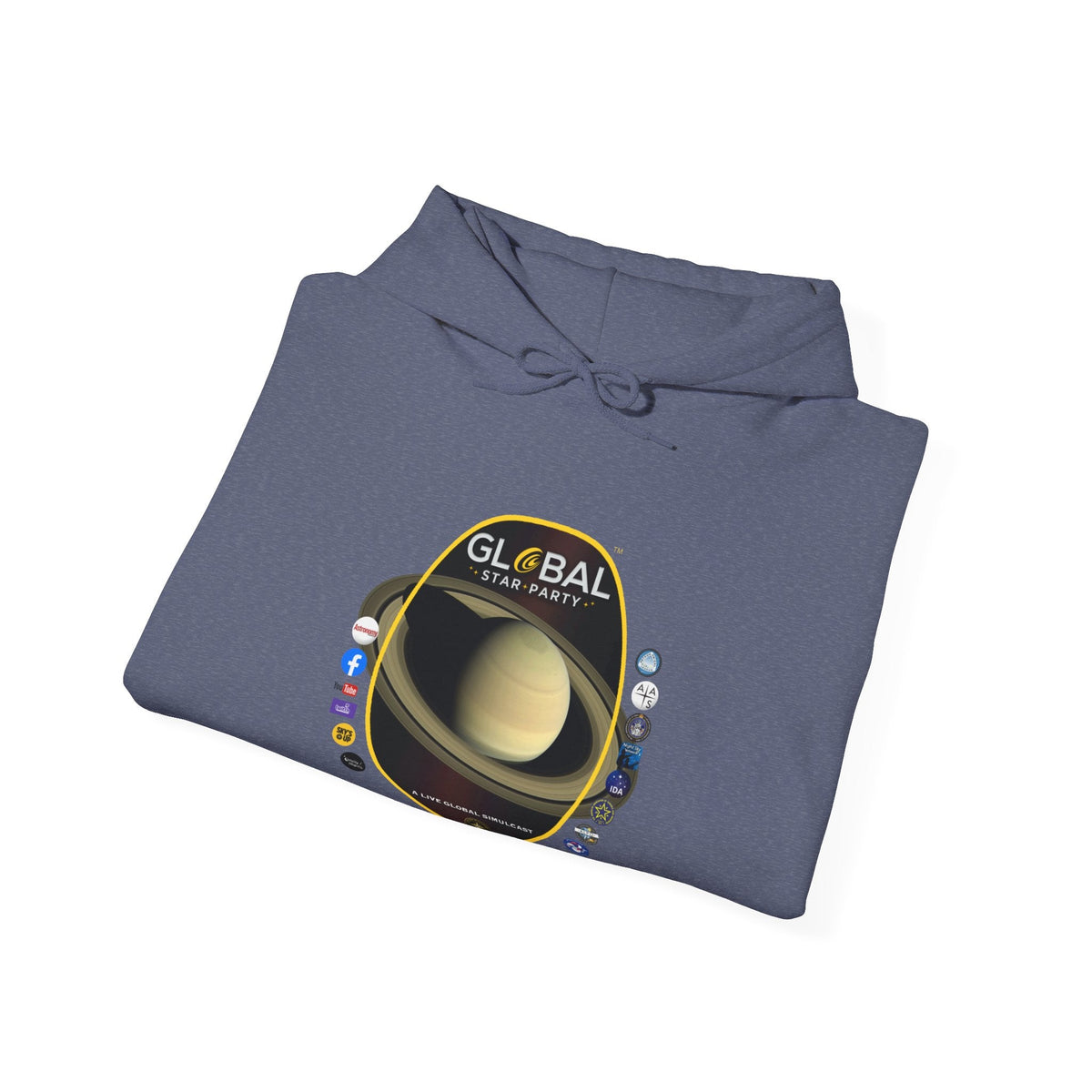 GLOBAL STAR PARTY™ Official Wear Hoodie
