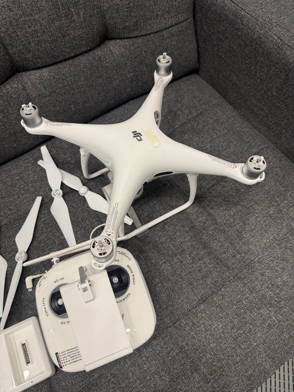 Used DJI Phantom Drone with Backpack & Accessories