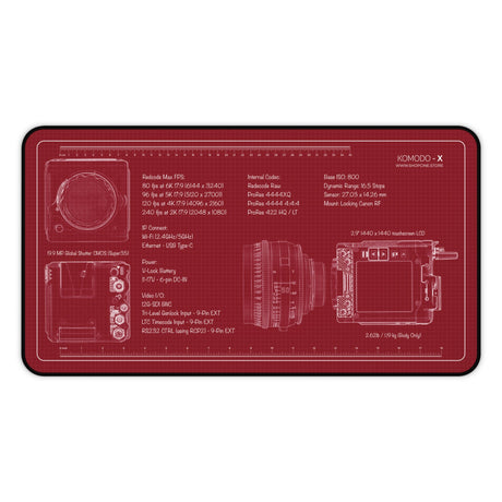 RED Komodo-X | REDprint Camera Mat