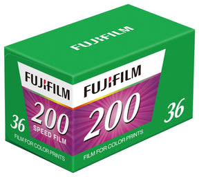 Fujifilm 200 Color Negative Film (35mm, 36 Exposures, International)